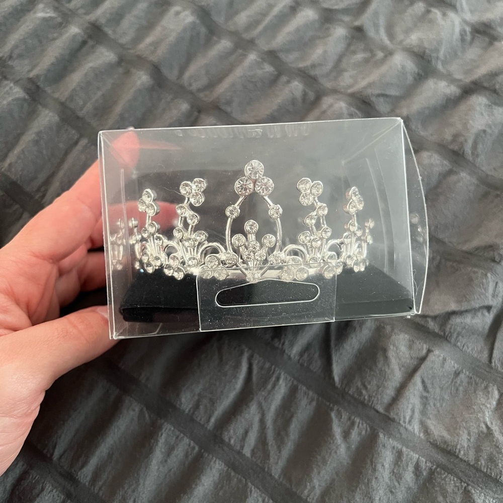 Elegant Silver Tiara